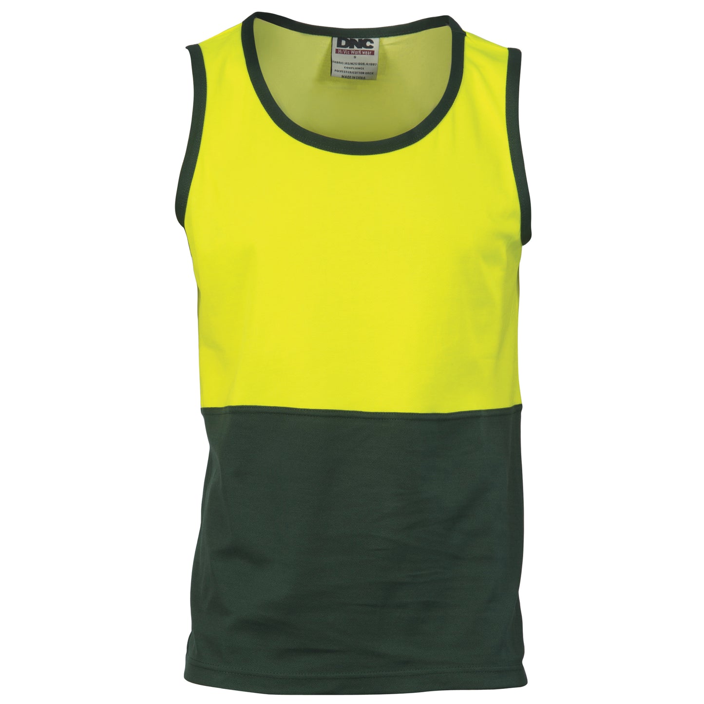 Cotton Back Two Tone Singlet