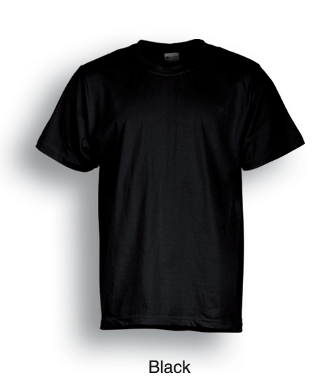 Unisex Adults Plain Cotton Tee Shirt