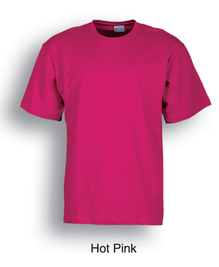 Unisex Adults Plain Cotton Tee Shirt