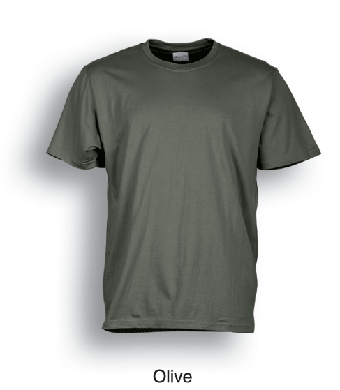 Unisex Adults Plain Cotton Tee Shirt