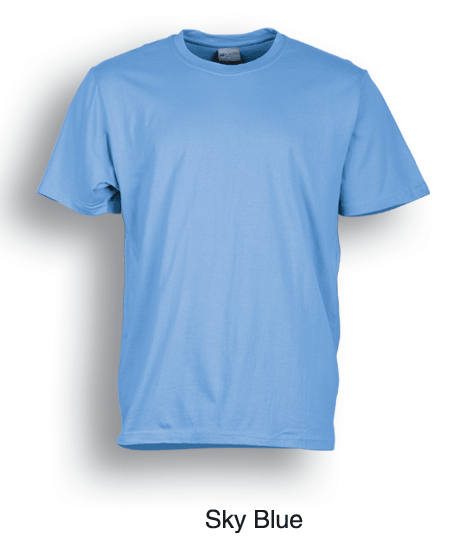 Unisex Adults Plain Cotton Tee Shirt
