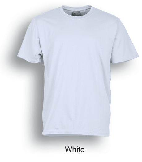 Unisex Adults Plain Cotton Tee Shirt