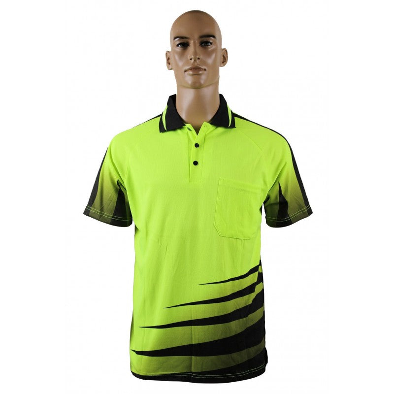 Hi- Vis Work Polo