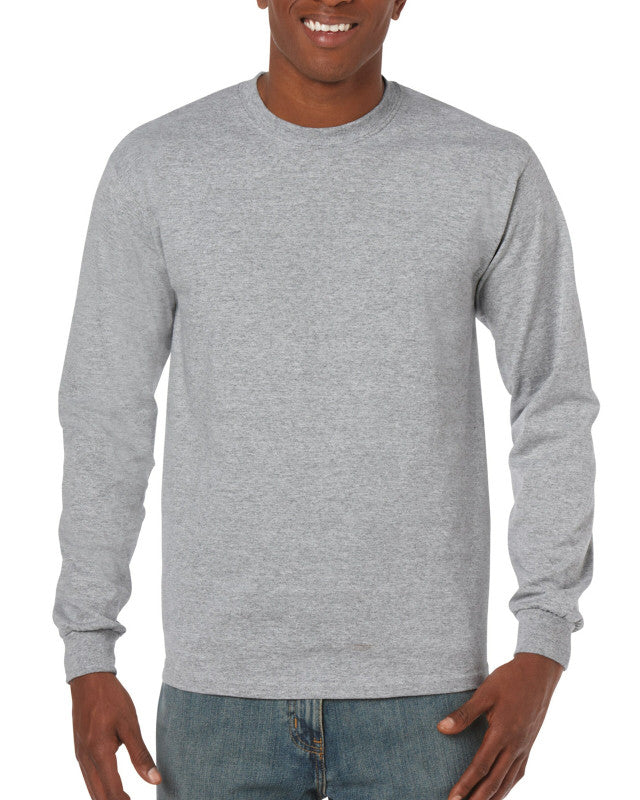 Men Heavy Cotton L/S T-Shirt