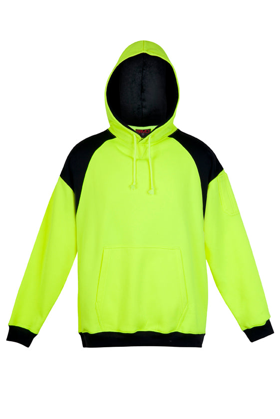 Mens Shoulder contrast Panel Hoodie