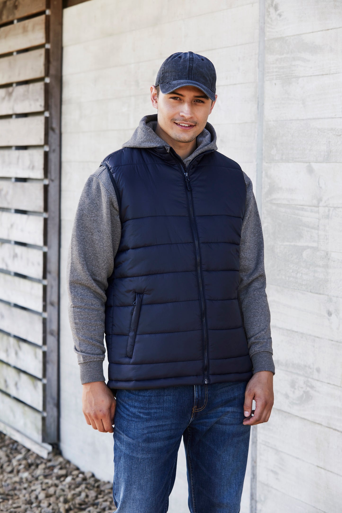 Alpine Mens Puffer Vest - J211M