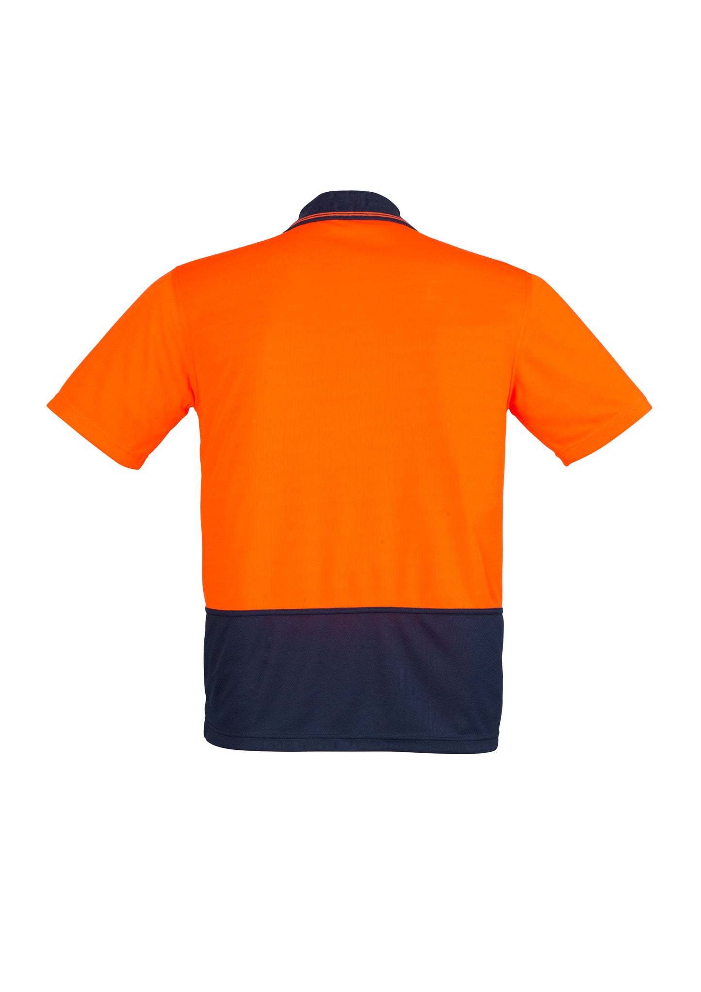 Unisex Hi Vis Basic Spliced Polo - Short Sleeve