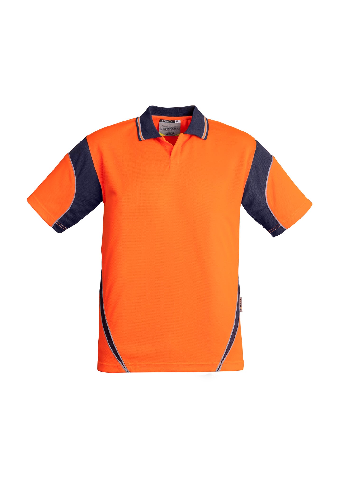 Mens Hi Vis Aztec Polo - Short Sleeve