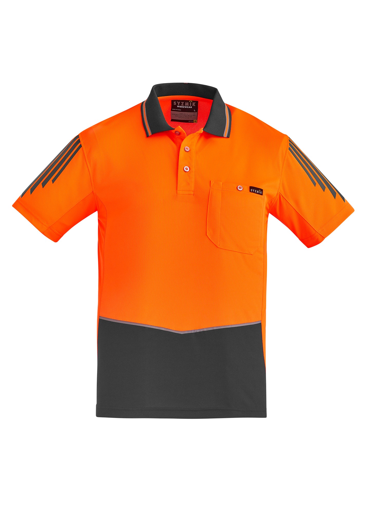 Mens Hi Vis Flux S/S Polo
