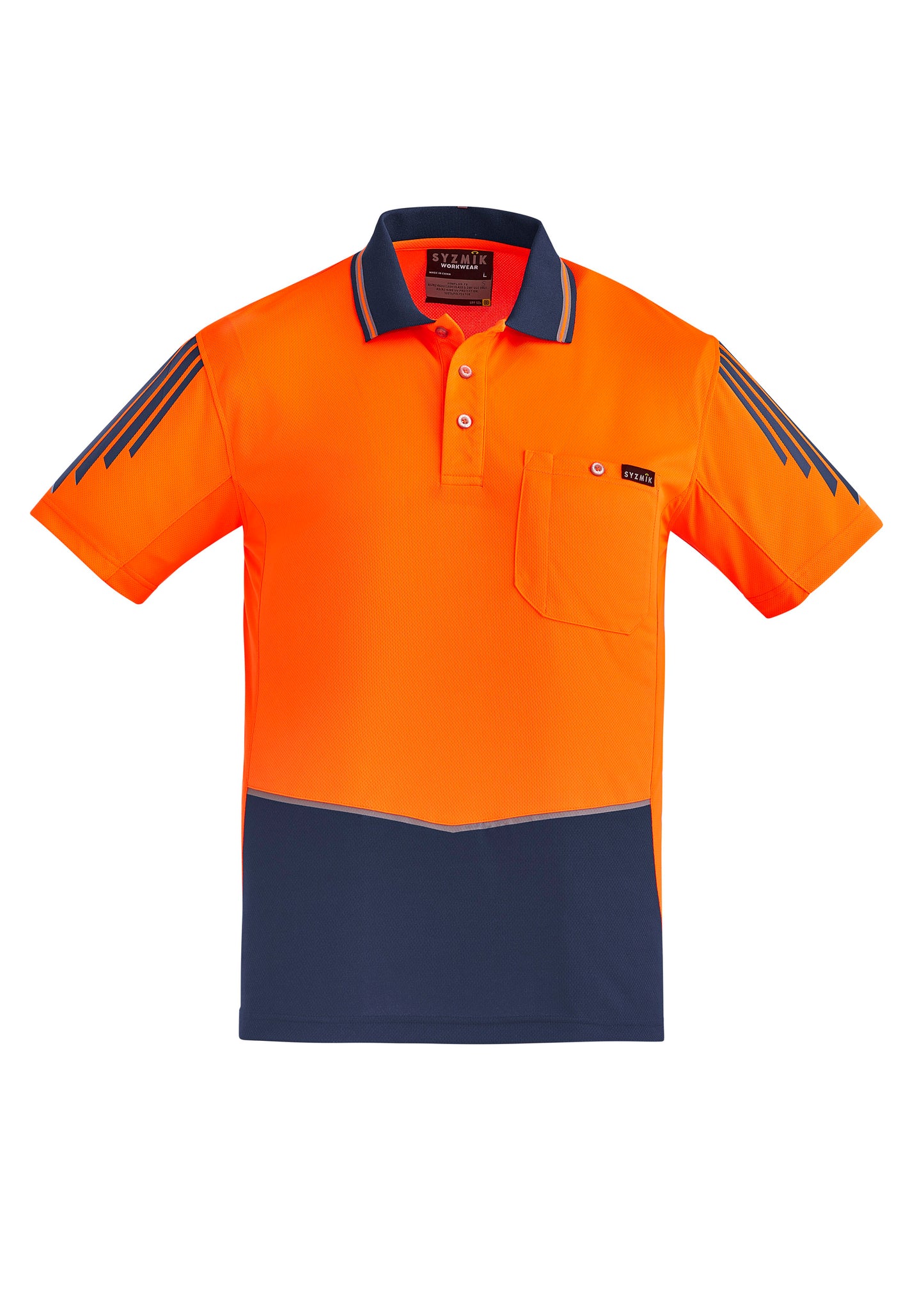 Mens Hi Vis Flux S/S Polo