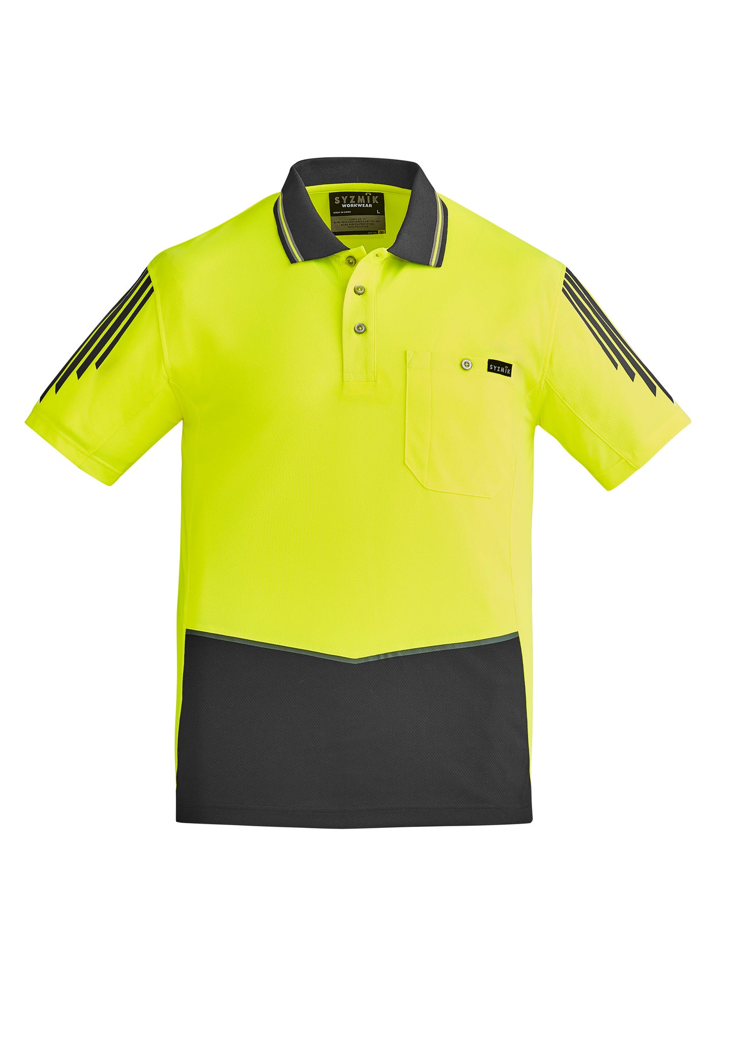 Mens Hi Vis Flux S/S Polo