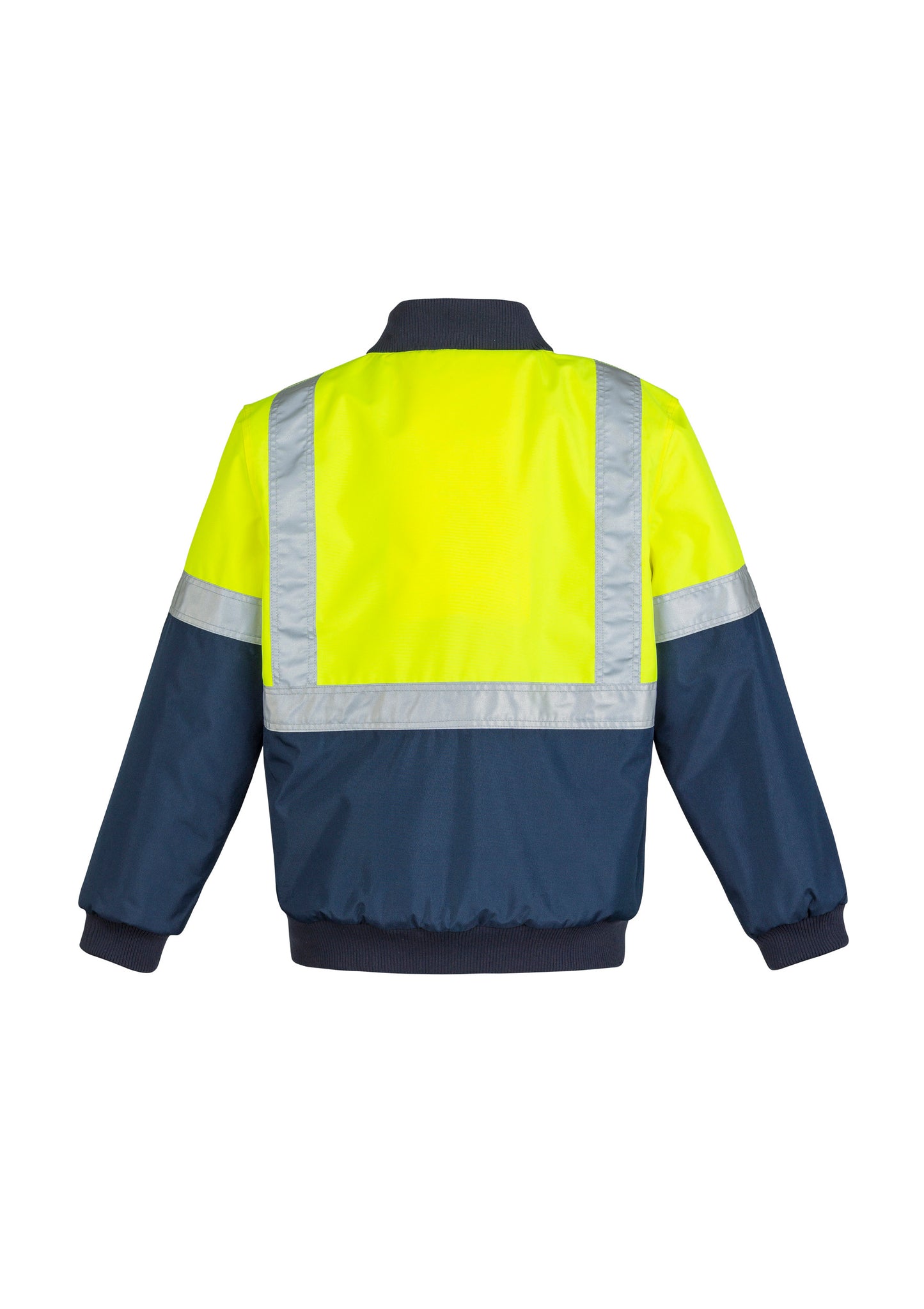 Mens HI Vis Quilted Flying Jacket
