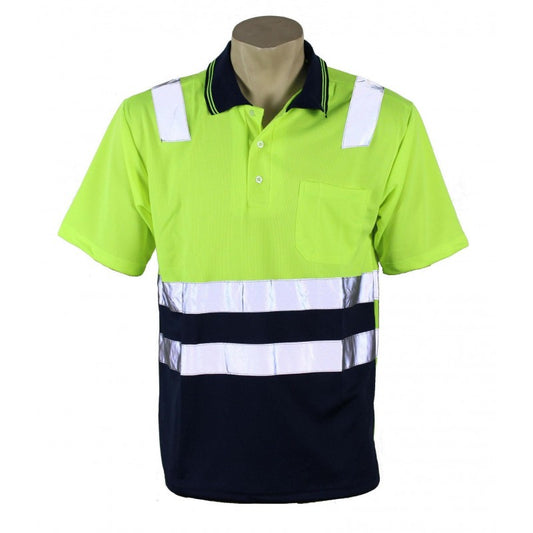 Taped Hi-Vis S/S Polo Shirt