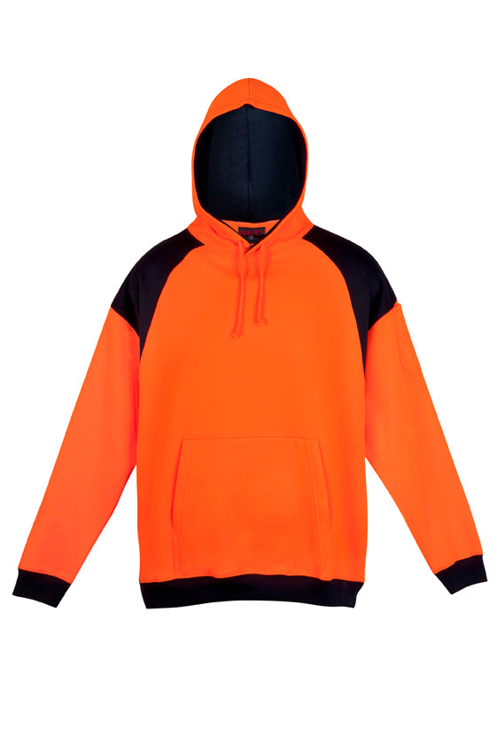 Mens Shoulder contrast Panel Hoodie