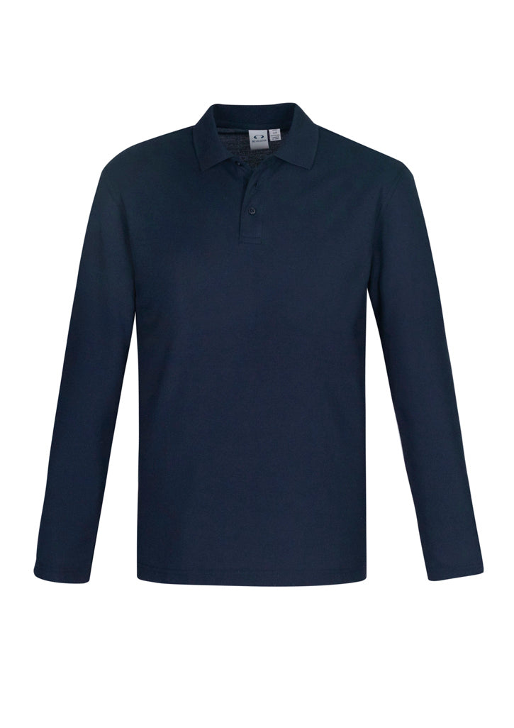 Mens Crew Polo L/S