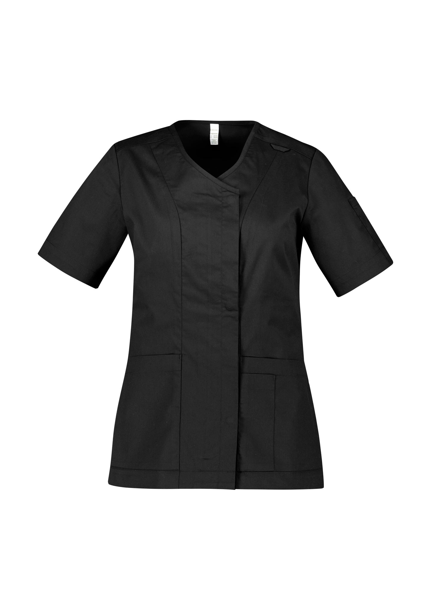 Parks Womens Zip Front Crossover Scrub Top