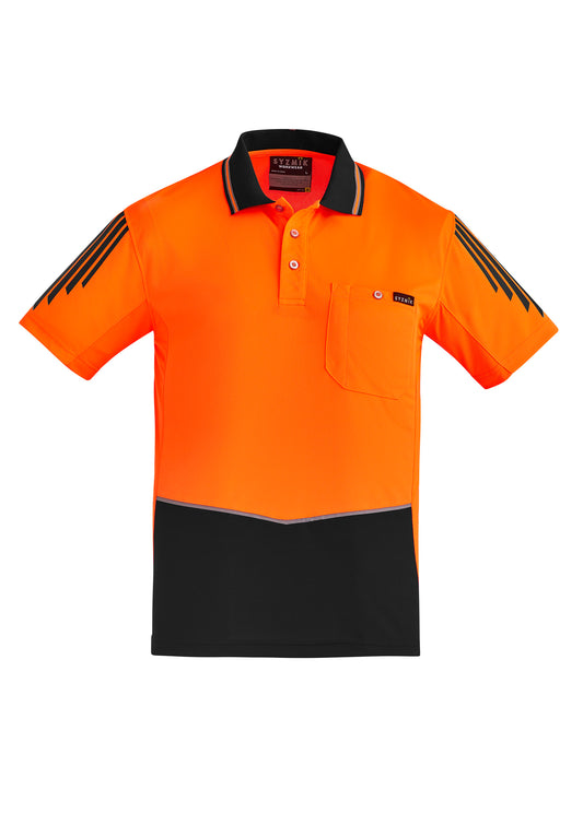 Mens Hi Vis Flux S/S Polo