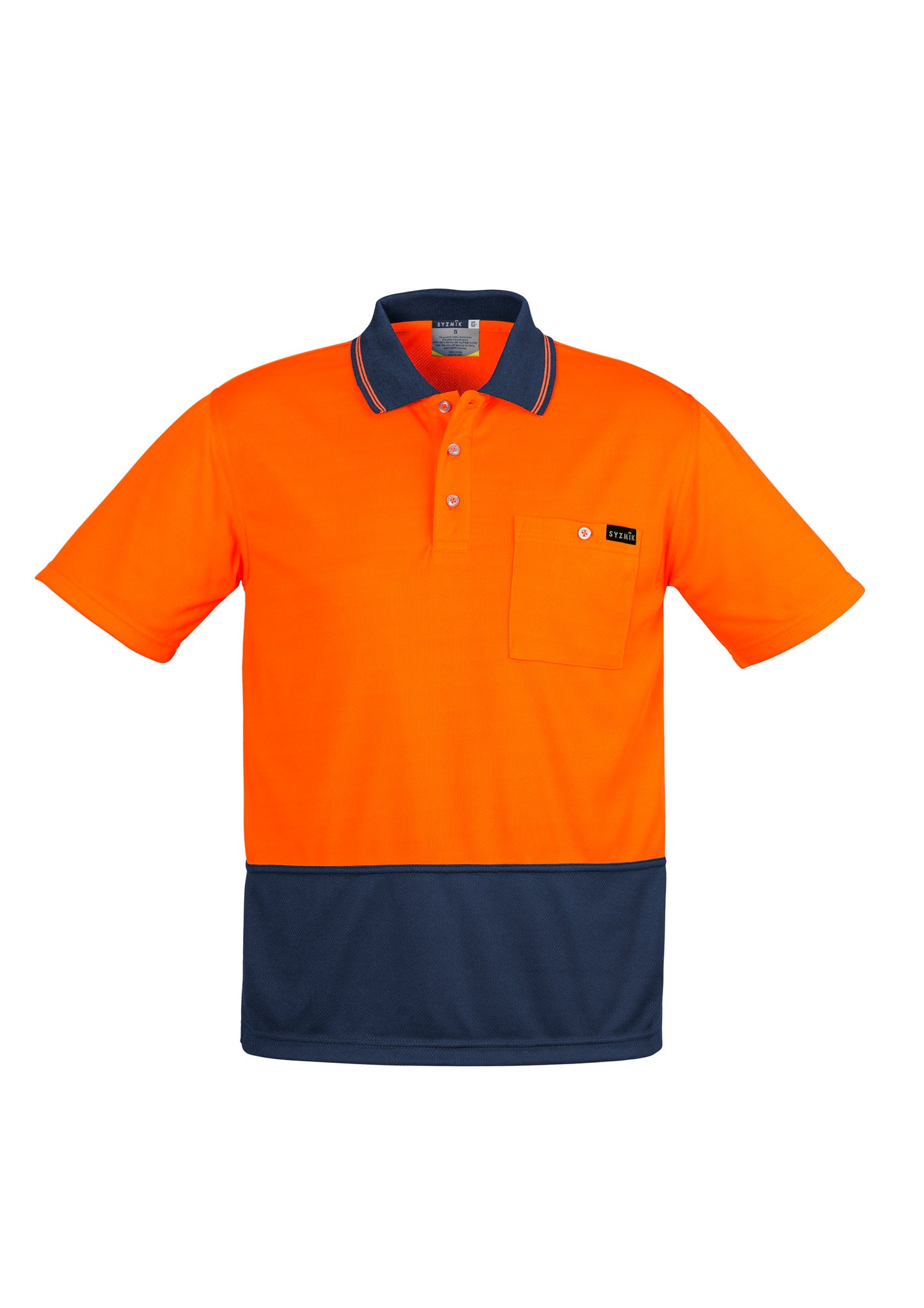 Mens Comfort Back S/S Polo