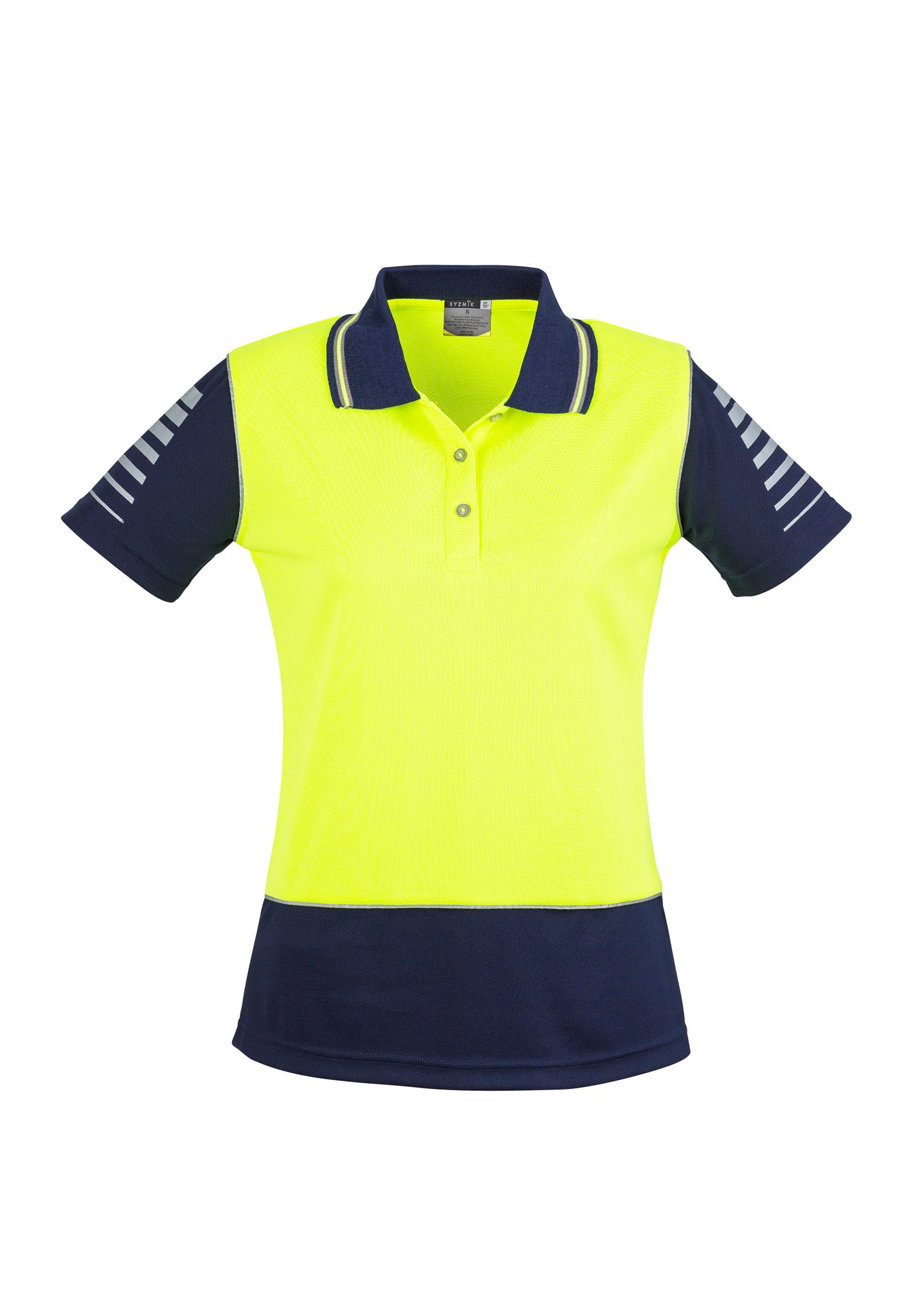 WOMENS HI VIS ZONE POLO - ZHL236