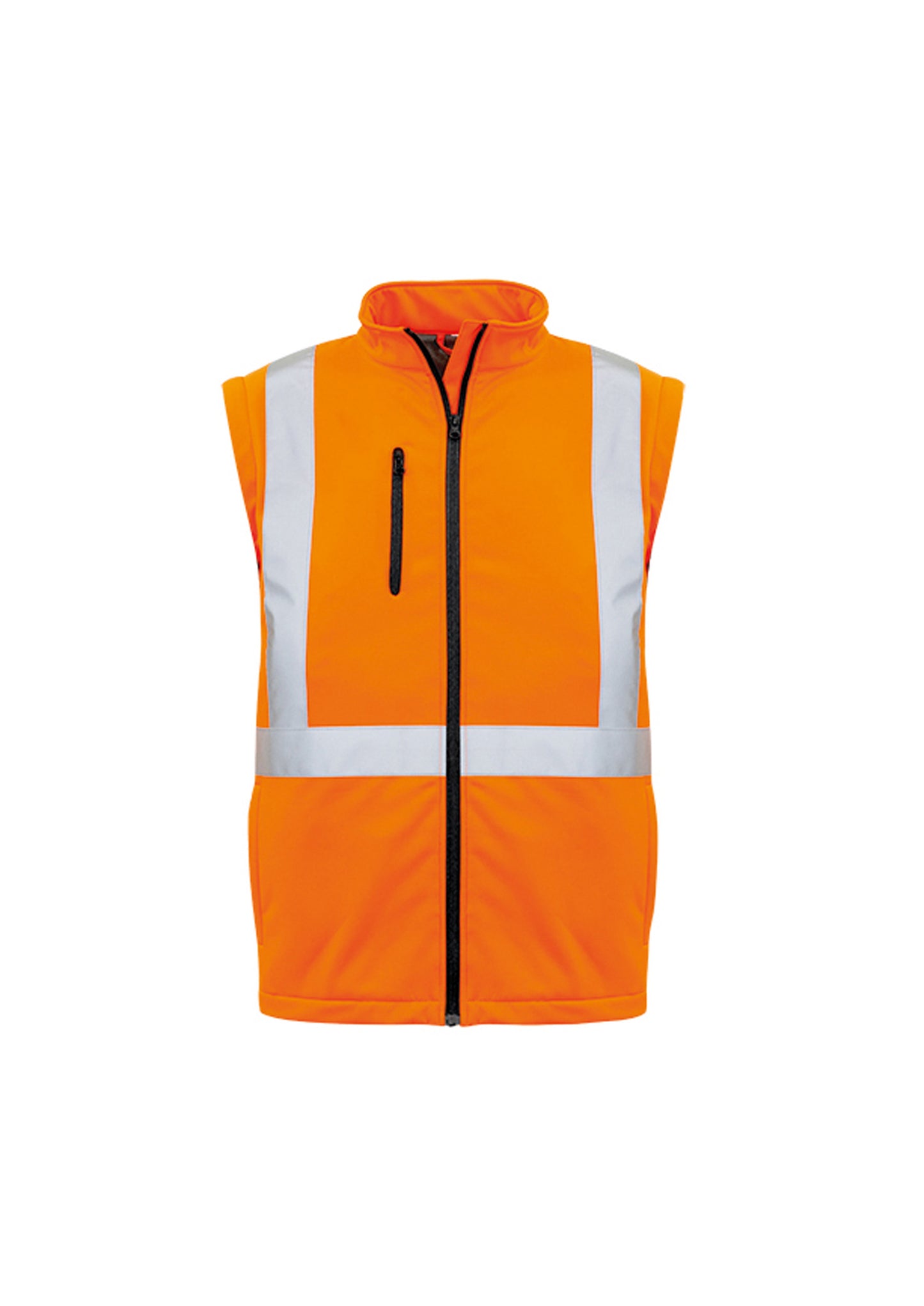 Unisex Hi Vis 2 in 1 X Back Soft Shell Jacket