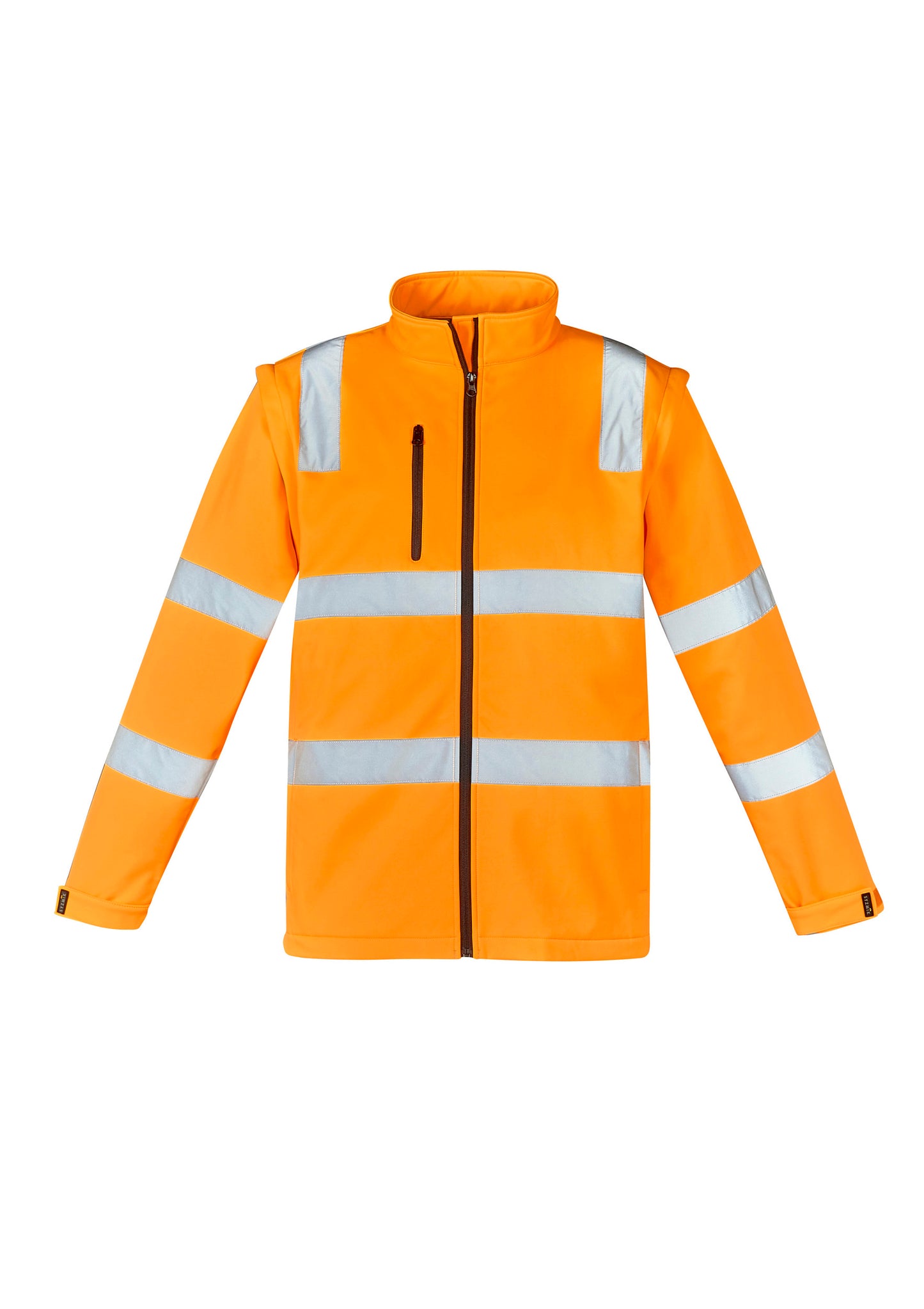 Unisex Hi Vis Vic Rail 2 in 1 Softshell Jacket