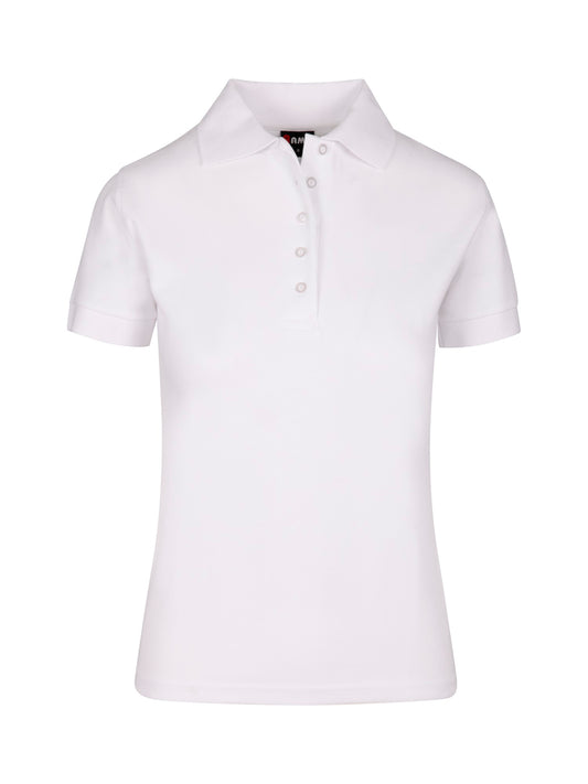 Ladies 100% Cotton Pique Knit Polo